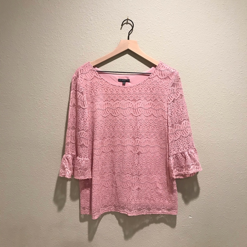 Adrianna Papell Bell Sleeve Top